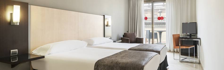 Doble estandar Hotel ILUNION Almirante Barcelona Doble estandar Hotel ILUNION Almirante Barcelona